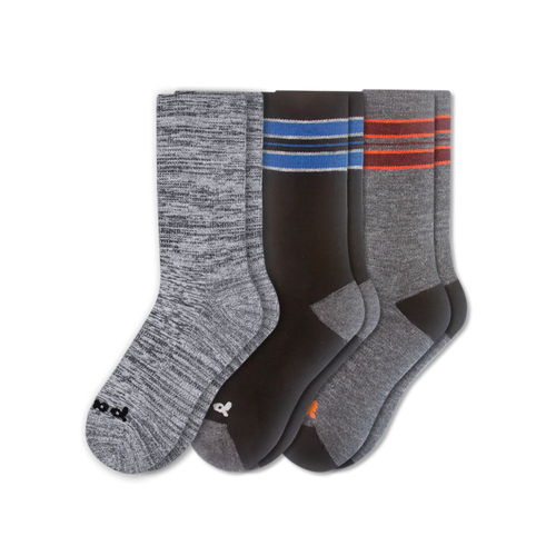 3 Pack - Men's Crew Pacas Socks