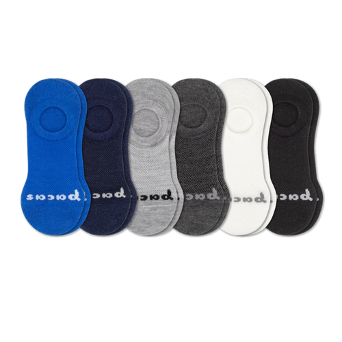 6 Pack - Women's No Show Socks