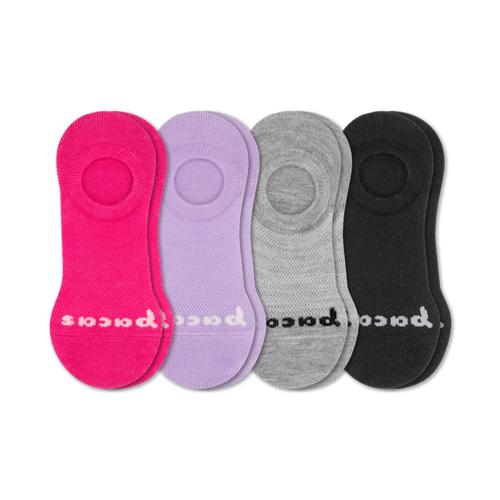 4 Pack - Women's No Show Socks