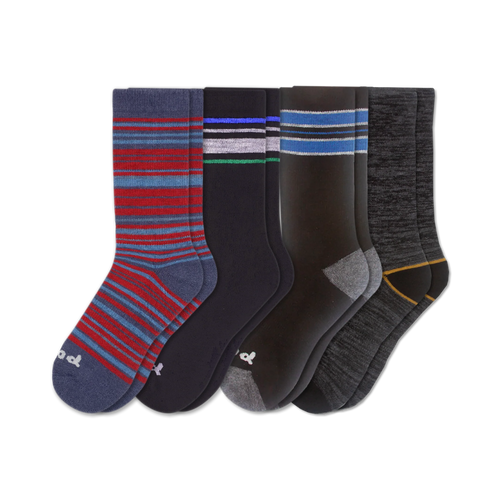4 Pack - Men's Crew Pacas Socks