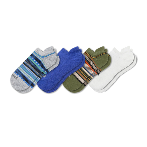 4 Pack - Men's Low Cut Pacas Socks