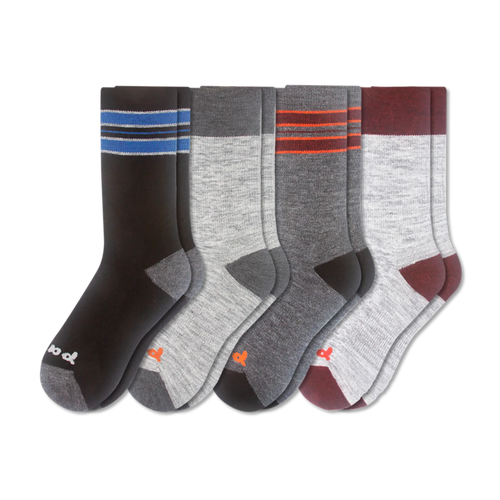 4 Pack - Men's Crew Pacas Socks