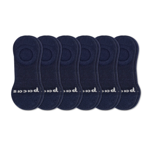6 Pack - Women's No Show Socks