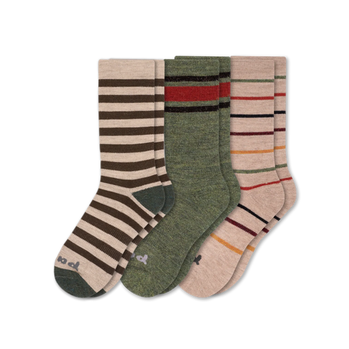 3 Pack - Men's Crew Pacas Socks