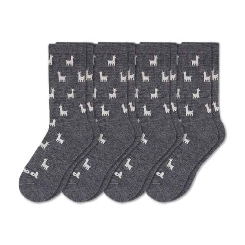 4 Pack - Women's Crew Pacas Socks