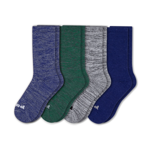 4 Pack - Men's Crew Pacas Socks