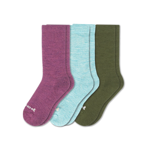 3 Pack - Women's Crew Pacas Socks