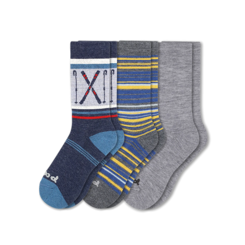 3 Pack - Men's Crew Pacas Socks