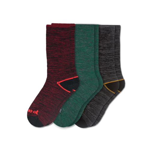 3 Pack - Men's Crew Pacas Socks