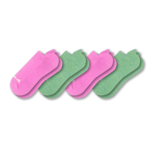 4 Pack - Women's Low Cut Pacas Socks