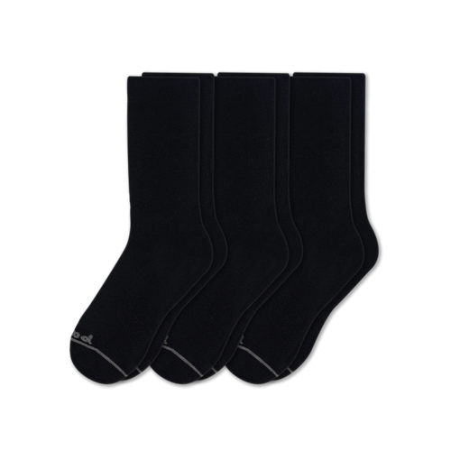 3 Pack - Women's Light-Weight Crew Pacas Socks