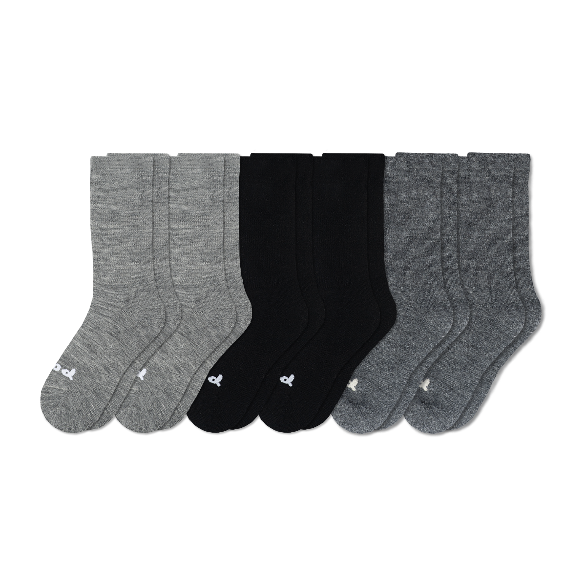 Pacas™ Inc. | Pacas Women's Crew Socks With Alpaca Wool - 6 Pack